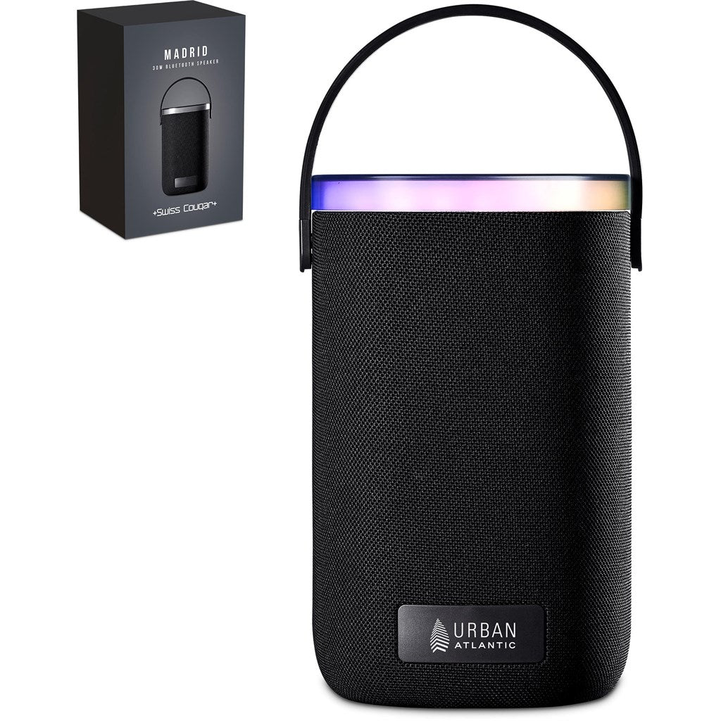 Swiss Cougar Madrid 30W Bluetooth Speaker BLACK