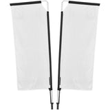 Legend 2M Sublimated Telescopic Double-Sided Flying Banner - 1 complete unit