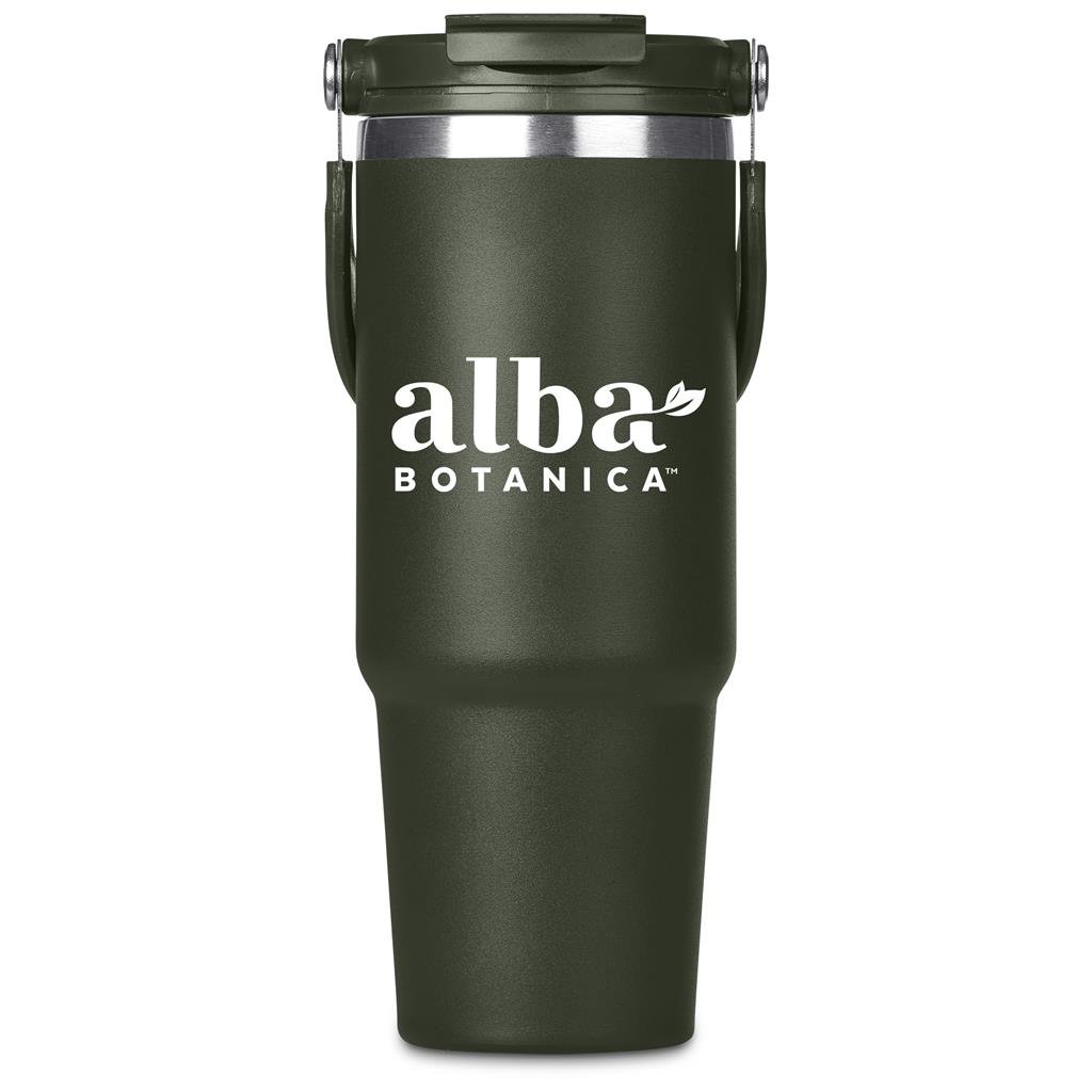 Andy Cartwright Drakensberg Stainless Steel Vacuum Tumbler - 800ml OLIVE