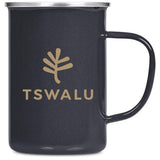 Andy Cartwright Satara Enamel Coffee Mug – 600ml CHARCOAL