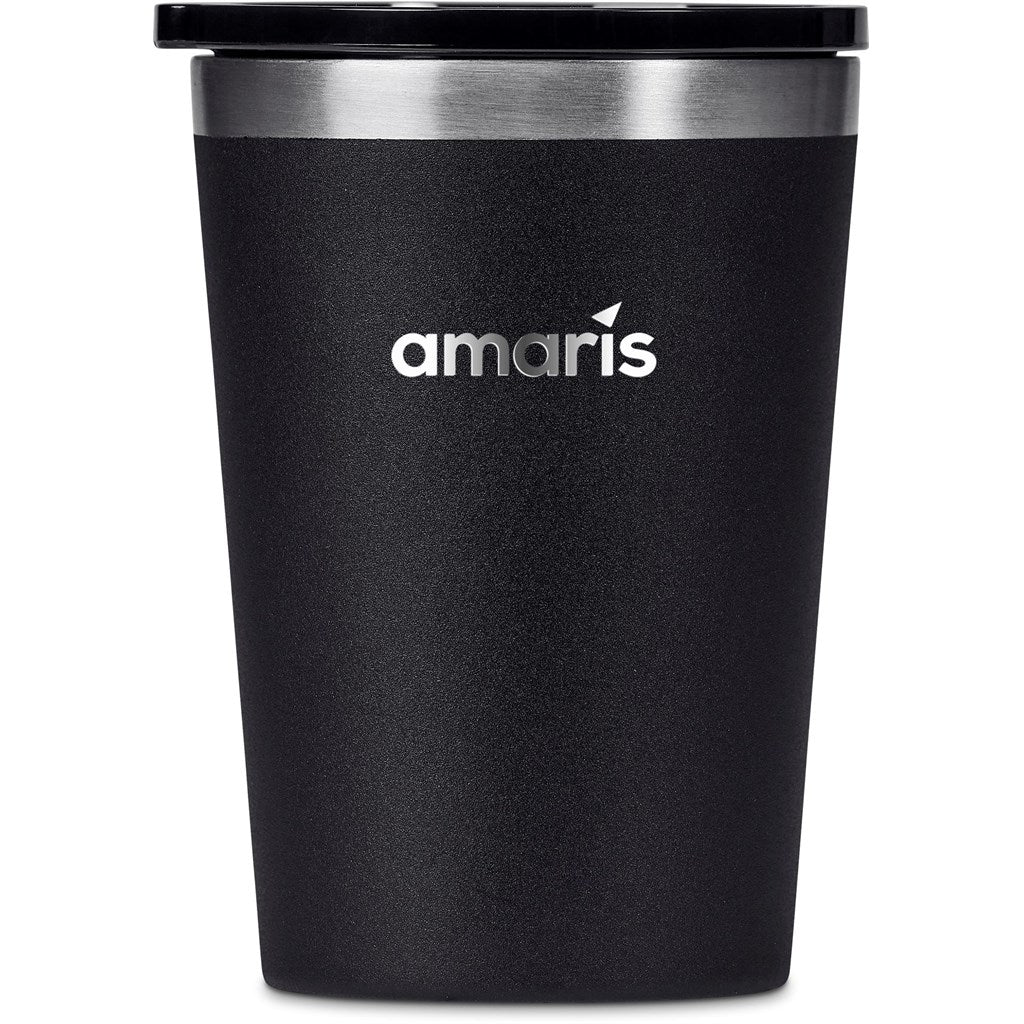 Alex Varga Figo Stainless Steel Vacuum Tumbler ā 370ml BLACK