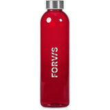 Kooshty Pura Plus Glass Water Bottle – 750ml - Black RED
