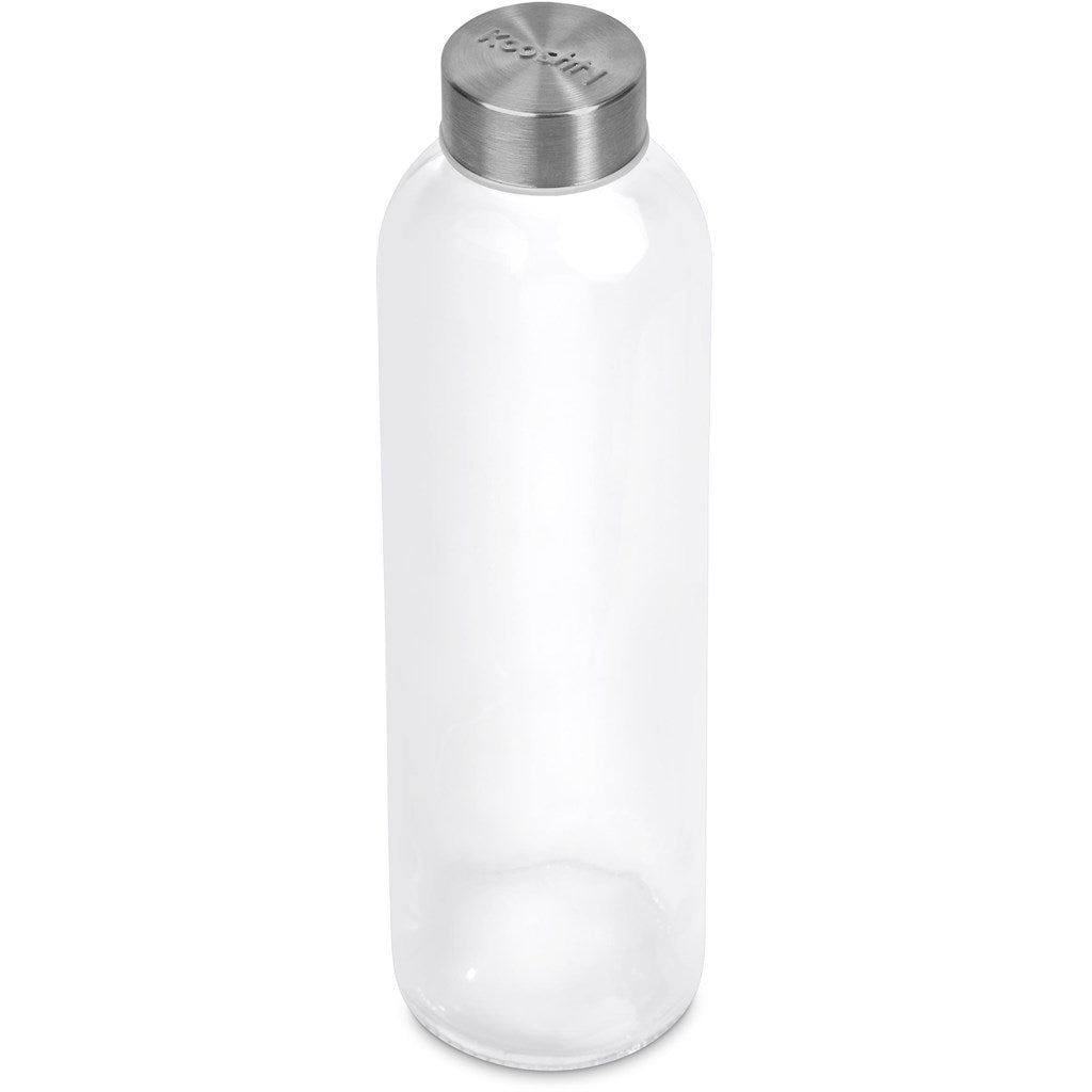 Kooshty Pura Plus Glass Water Bottle – 750ml - Black