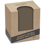 Kooshty Angelo Stainless Steel & Plastic Double-Wall Mug – 360ml