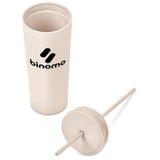 Kooshty Concorde Stainless Steel & Plastic Double-Wall Tumbler & Straw - 720ml