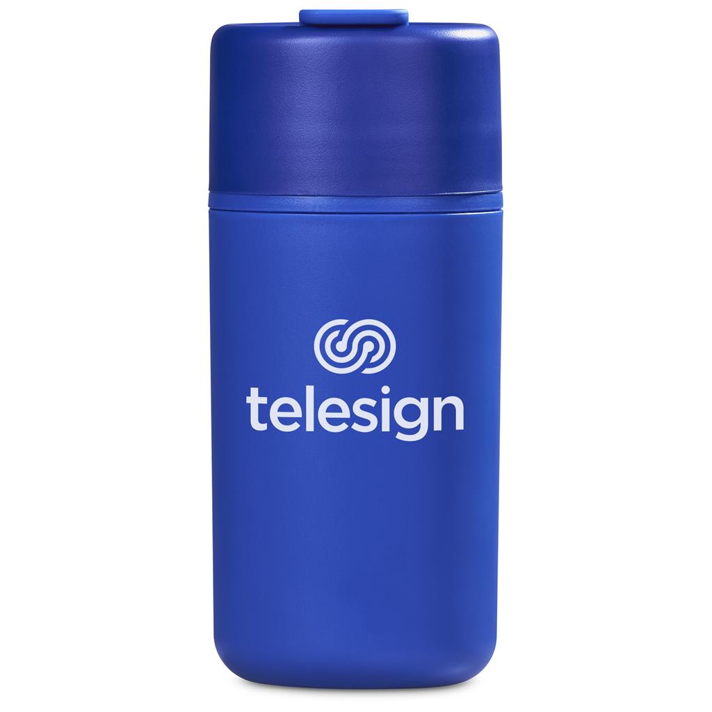 Kooshty Cuba Plastic Double-Wall Tumbler – 500ml BLUE