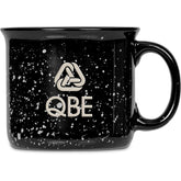 Serendipio Marshall Ceramic Coffee Mug - 400ml BLACK