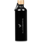 Serendipio Origen Aluminium & Bamboo Water Bottle – 750ml BLACK