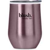 Serendipio Vogue Madison Stainless Steel & Plastic Double-Wall Tumbler - 350ml PINK