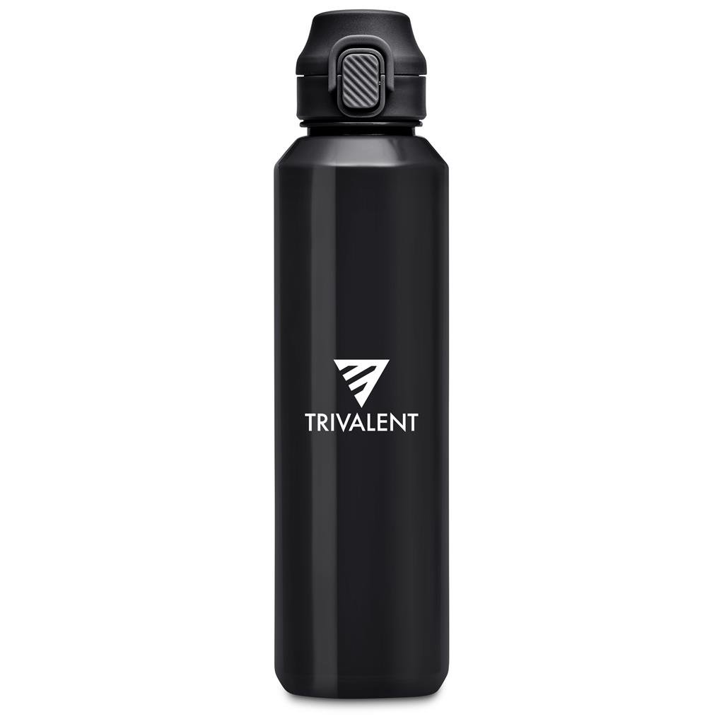 Serendipio Ramsey Recycled PET Water Bottle - 750ml BLACK