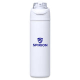 Slazenger Ranger Stainless Steel Vacuum Water Bottle - 700ml SOLID WHITE