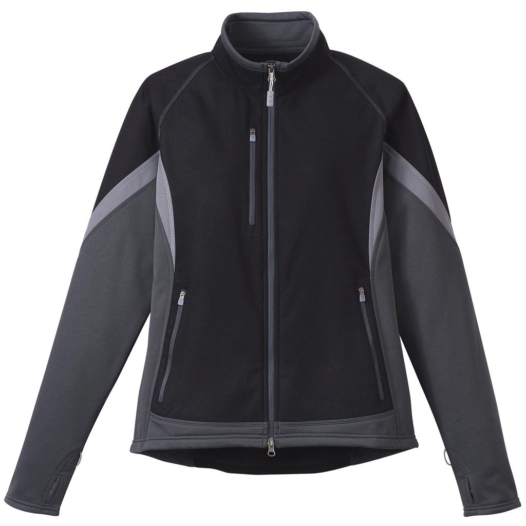 Ladies Jozani Hybrid Softshell Jacket - Black BLACK