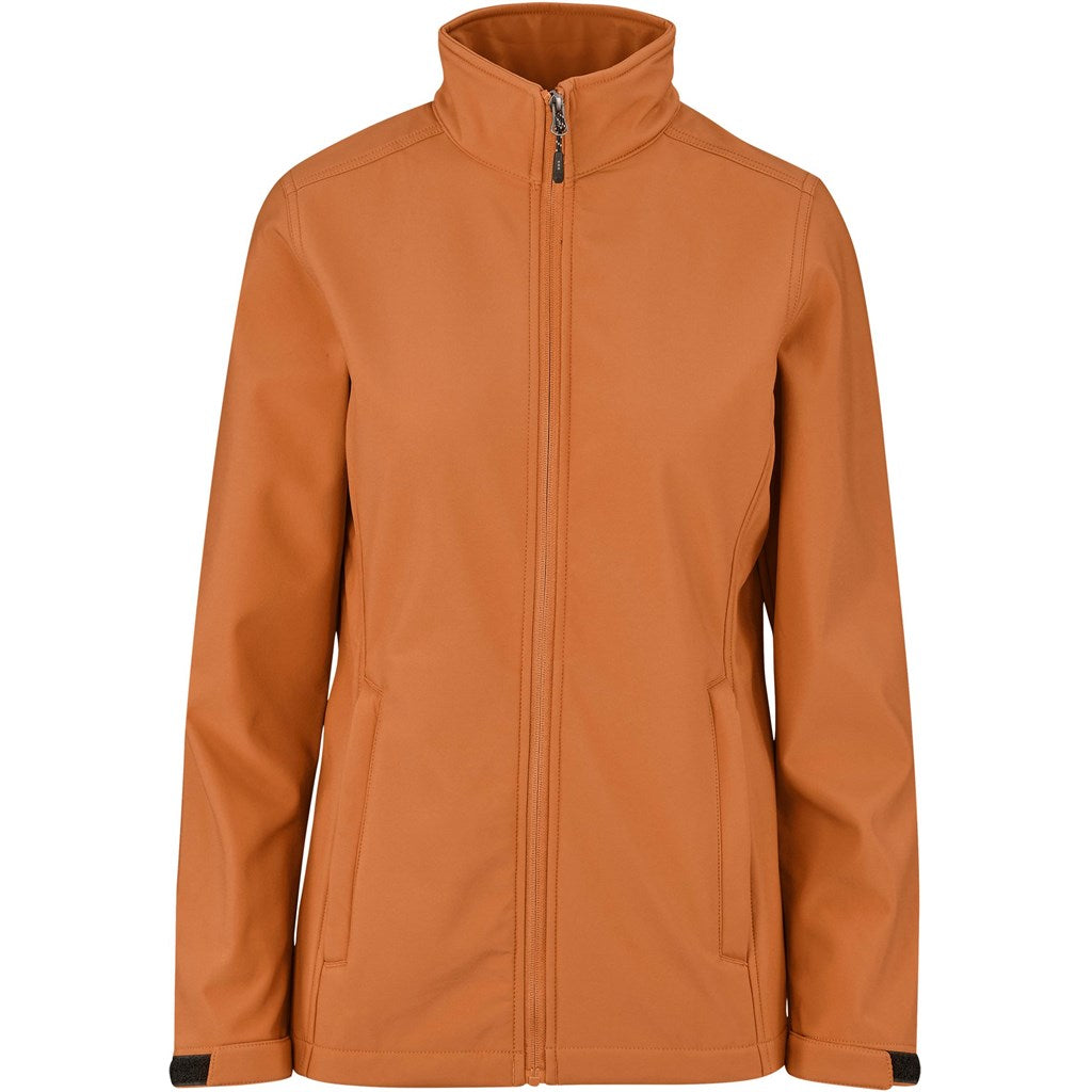 Ladies Maxson Softshell Jacket - Orange ORANGE