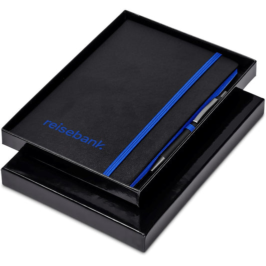 Altitude Carlton Notebook & Pen Set BLUE
