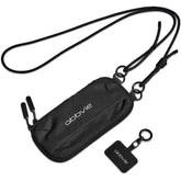 Altitude Glam Recycled PET Crossbody Bag & Phone Strap BLACK