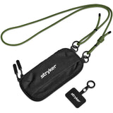 Altitude Glam Recycled PET Crossbody Bag & Phone Strap MILITARY GREEN