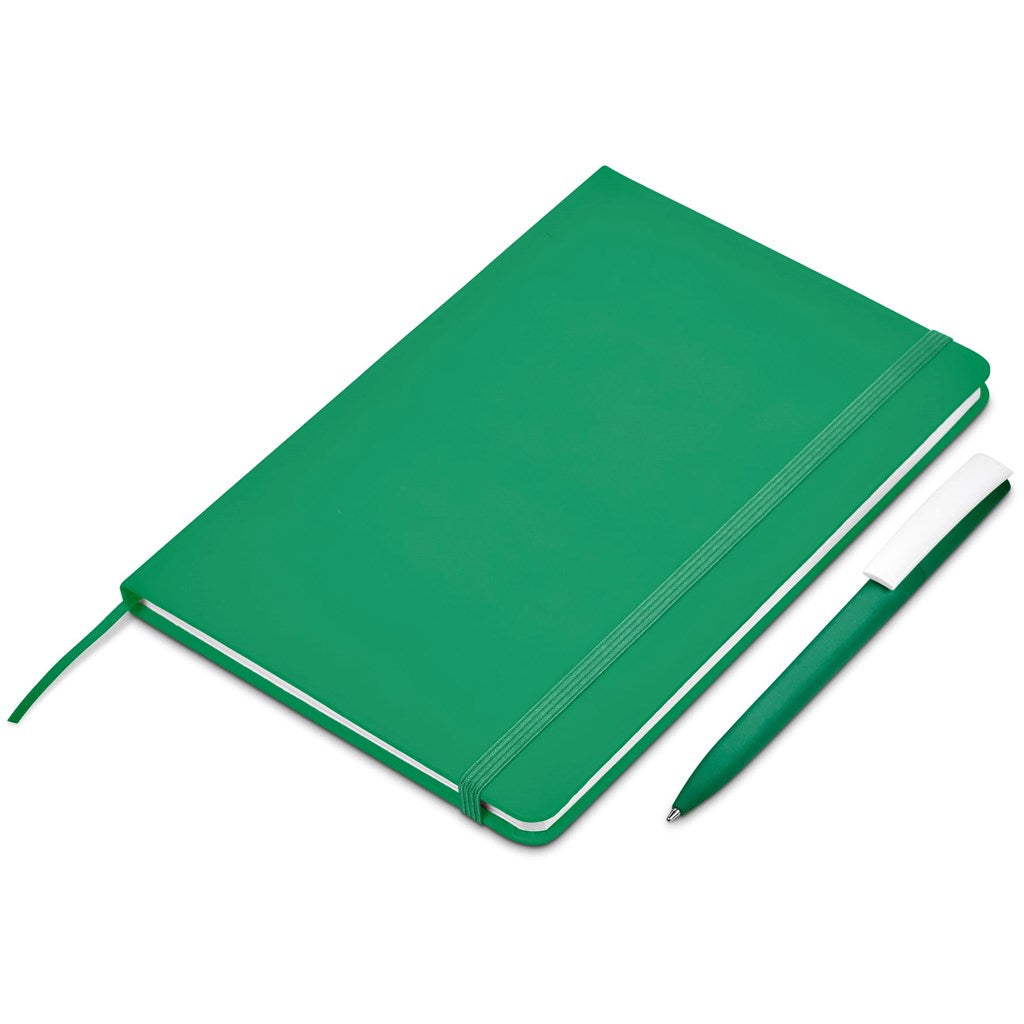 Query Notebook & Pen Set GREEN