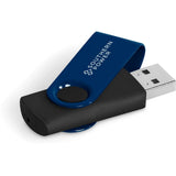 Axis Gyro Black Flash Drive - 32GB 32GB NAVY