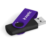 Axis Gyro Black Flash Drive - 32GB 32GB PURPLE