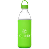 Kooshty Big Swing Neo Glass Water Bottle – 850ml LIME