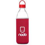 Kooshty Big Swing Neo Glass Water Bottle – 850ml RED
