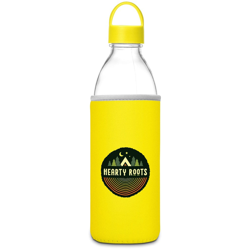 Kooshty Big Swing Neo Glass Water Bottle – 850ml YELLOW