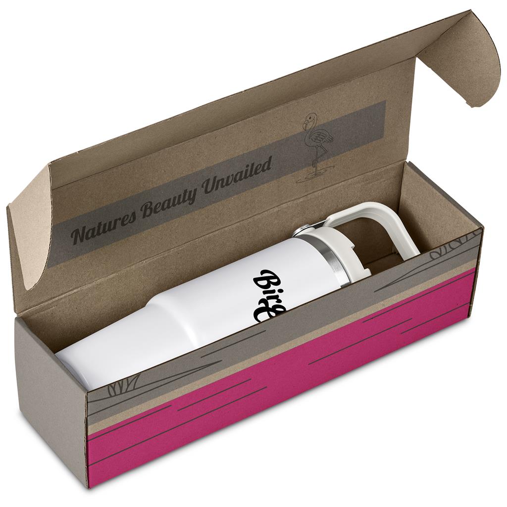 Kooshty Waikiki Tumbler in Bianca Custom Gift Box OFF WHITE