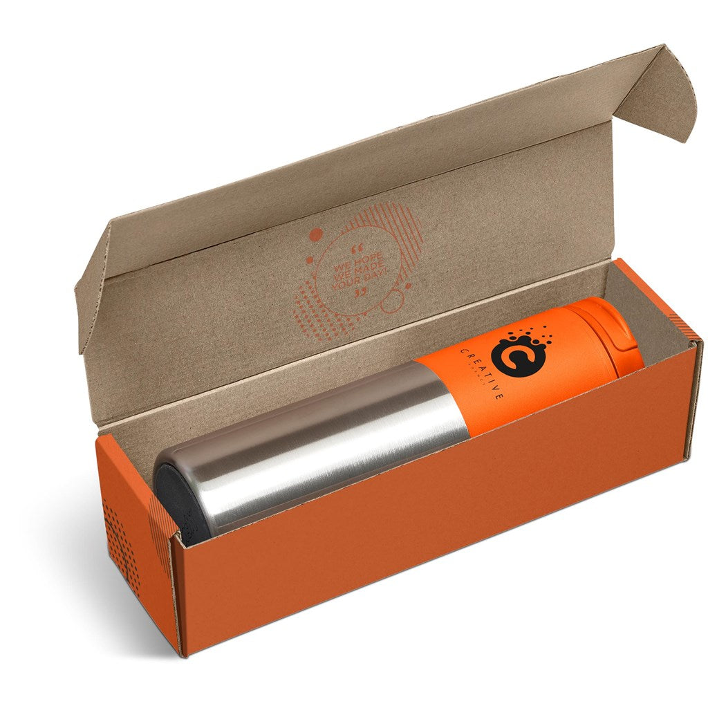 Typhoon Tumbler in Bianca Custom Gift Box - Navy ORANGE