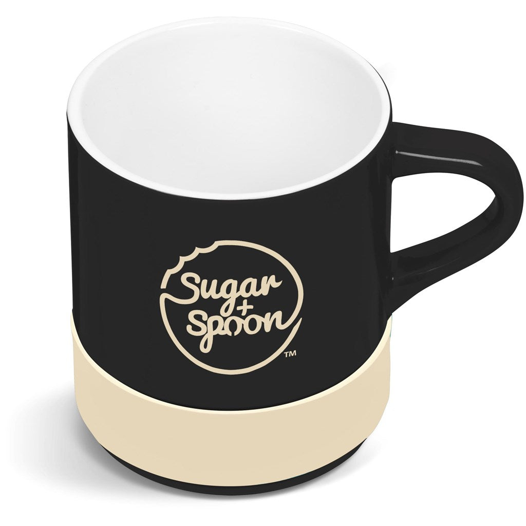 Kooshty Mixalot Black Mug - 320ml CREAM