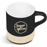 Kooshty Mixalot Black Mug - 320ml CREAM