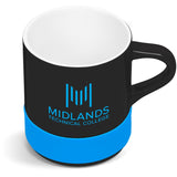 Kooshty Mixalot Black Mug - 320ml CYAN