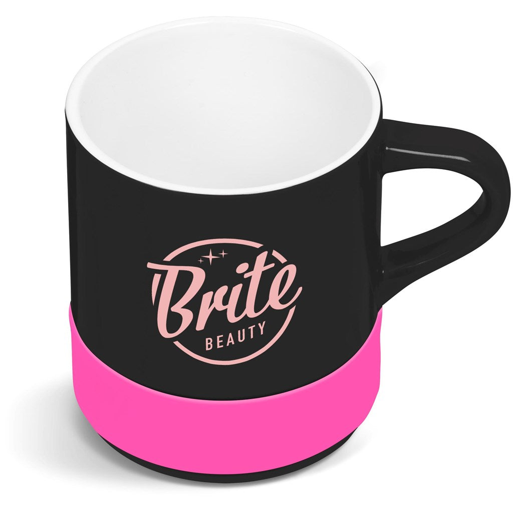 Kooshty Mixalot Black Mug - 320ml PINK