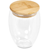 Okiyo Aibo Glass & Bamboo Coffee Set