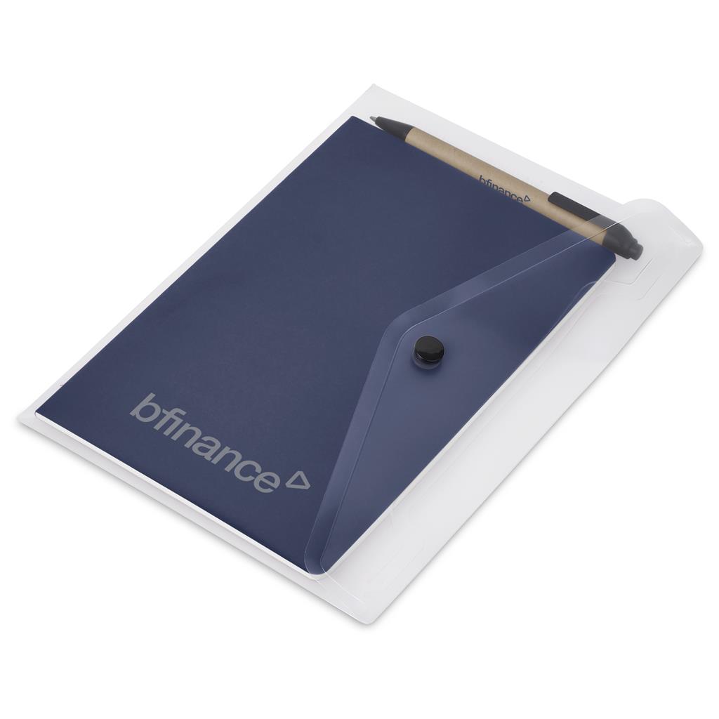 Okiyo Hotai Notebook & Pen Set NAVY