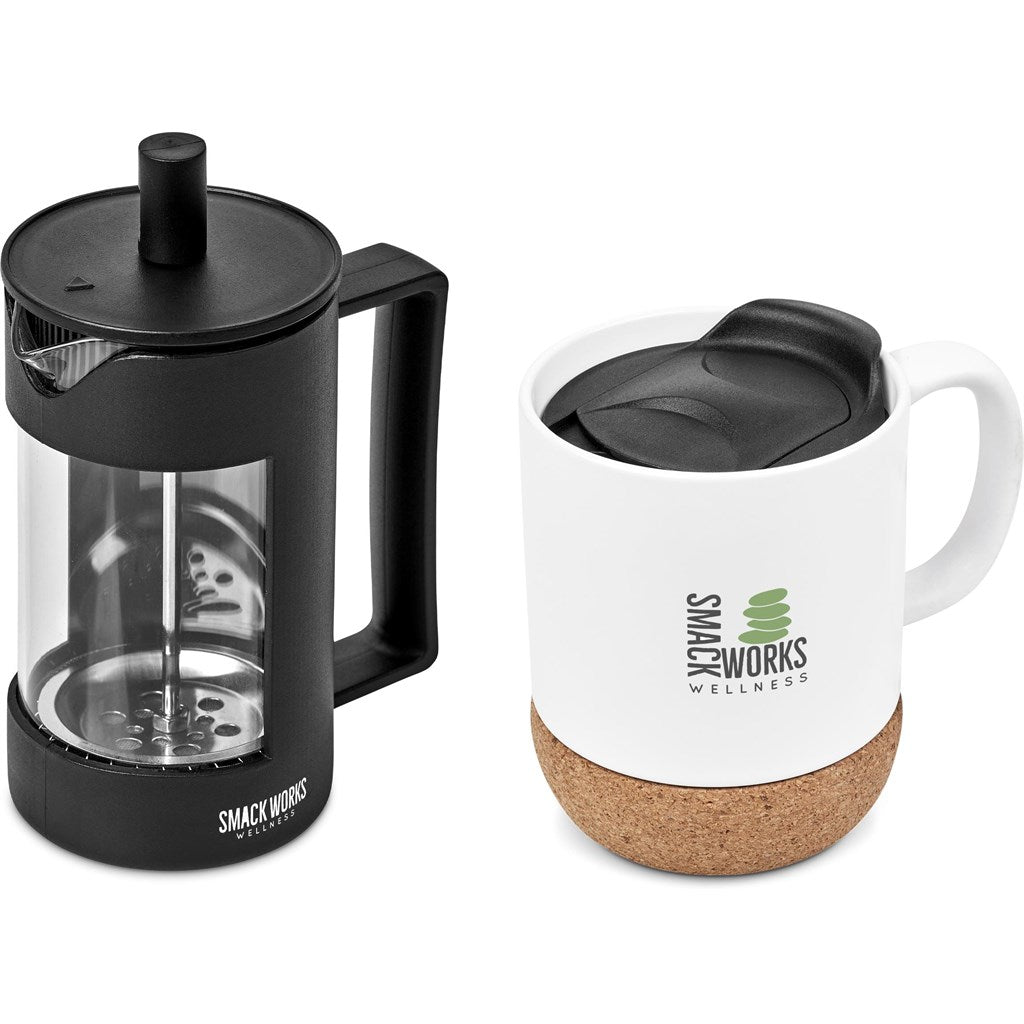 Serendipio Sienna Coffee Set SOLID WHITE