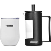 Serendipio Madison Coffee Set SOLID WHITE