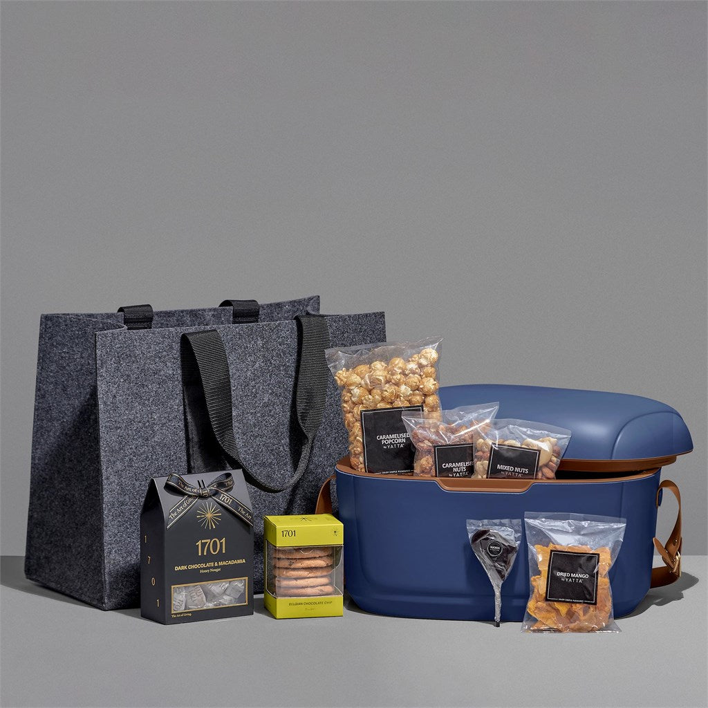 Yatta Elegant Escape Hamper NAVY