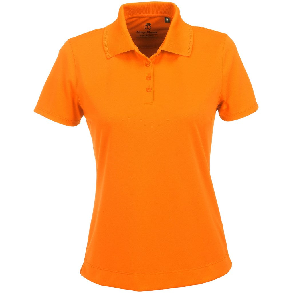 Ladies Wynn Golf Shirt - Orange ORANGE