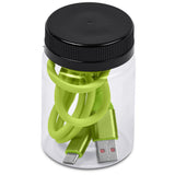Altitude Capsit Fast Charge A2C Cable in Jar