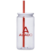 Altitude Mina Plastic Tumbler and Straw - 550ml