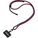 Altitude Silhouette Crossbody Phone Strap MAROON