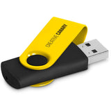 Altitude Axis Gyro Black Flash Drive - 8GB 8GB YELLOW