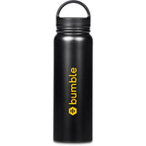 Altitude Fabiano Stainless Steel Vacuum Water Bottle – 750ml Default Title BLACK