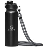 Altitude Borriello Stainless Steel Vacuum Water Bottle – 750ml GREY
