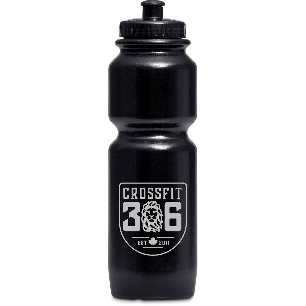 Eva & Elm Lovejoy Plastic Water Bottle - 800ml BLACK