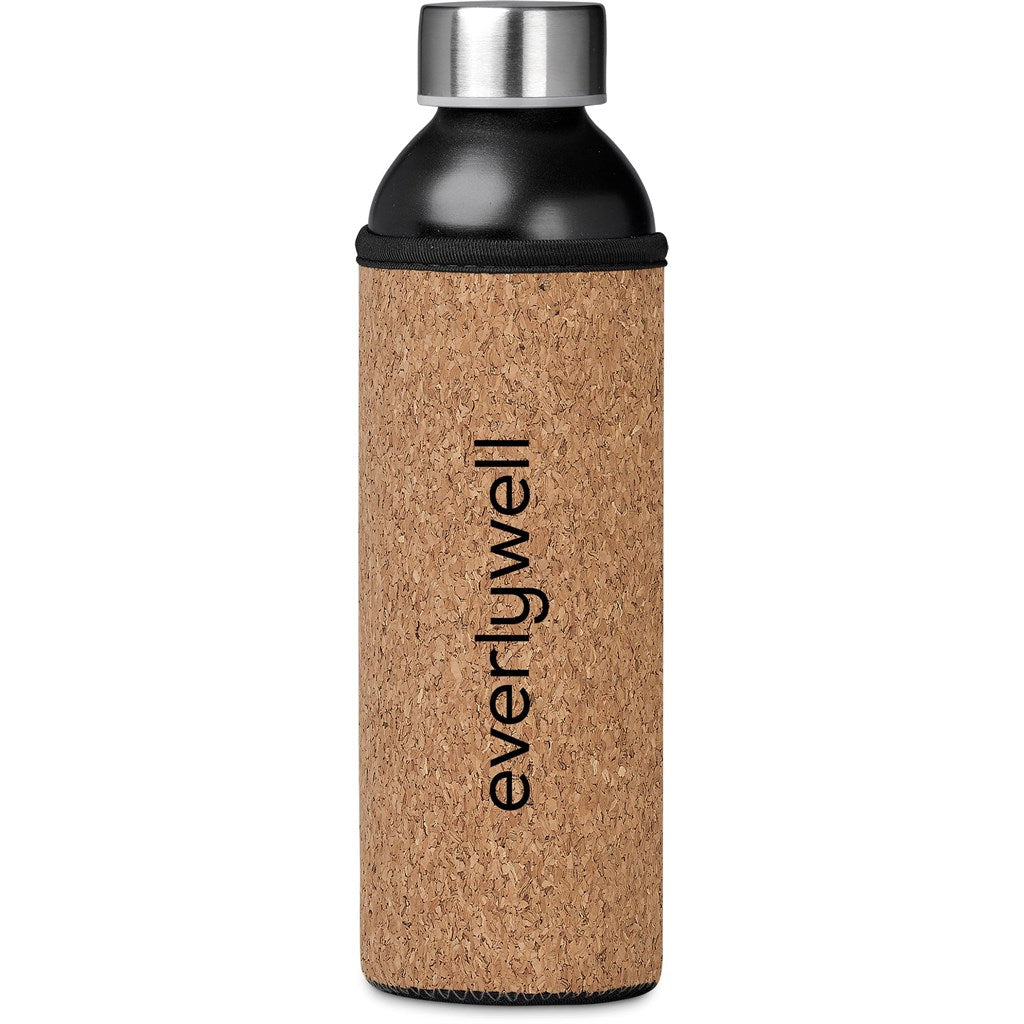 Kooshty Frislia Recycled Aluminium Water Bottle - 650ml BLACK