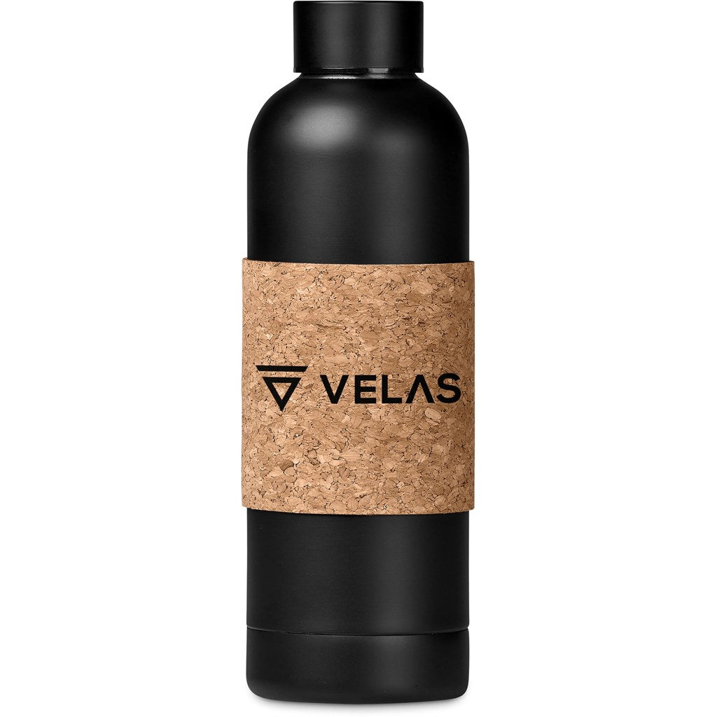 Kooshty Bermuda Kork Recycled Stainless Steel Water Bottle - 800ml BLACK