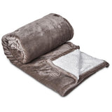 Serendipio Glacial Sherpa Fleece Blanket