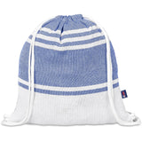US Basic Santa Cruz Cotton-Rich Beach Towel & Drawstring Bag