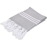 US Basic Santa Cruz Cotton-Rich Beach Towel & Drawstring Bag